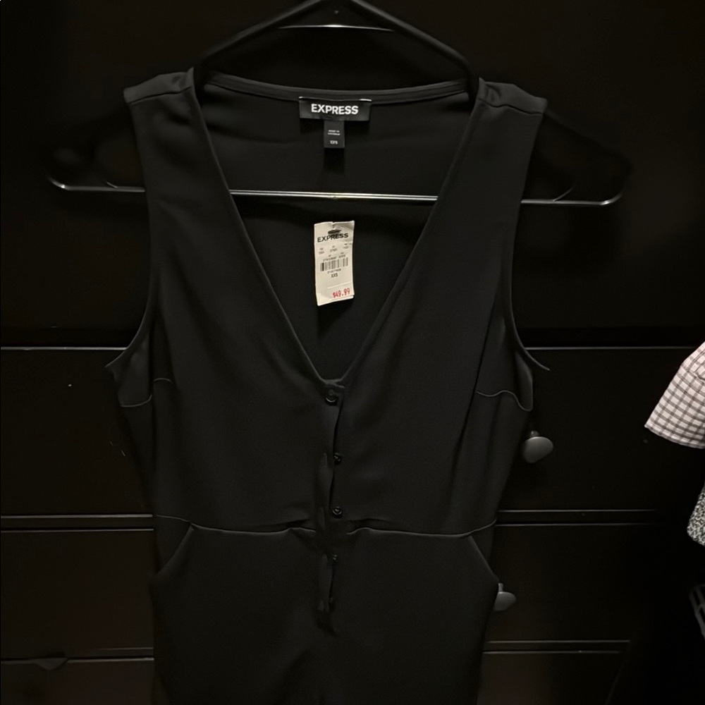 Express Black Romper